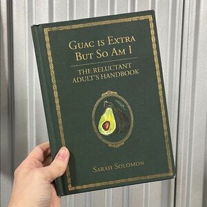 'Guac Is Extra But So Am I' Hardcover Book